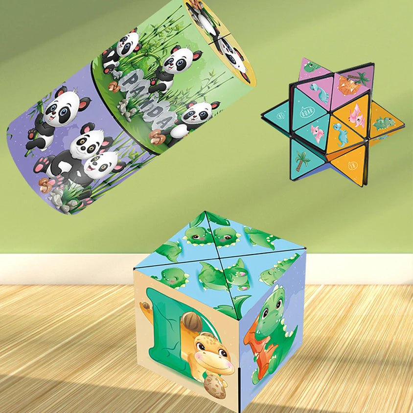 Panda Mágico - Cubo de Pandinha cognitivo