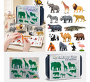 Safari Kids - Kit de Animais em 4D
