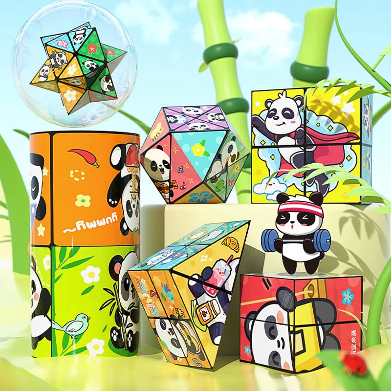 Panda Mágico - Cubo de Pandinha cognitivo